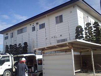 山形県山形市の病院｜ALC外壁塗り替え事例