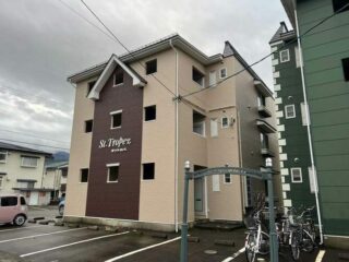 Sアパート外壁屋根修繕工事｜金属サイディング張替え｜山形