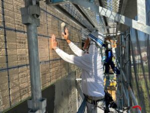 マンションタイル工事