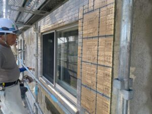 マンションタイル工事
