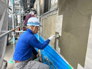 マンションタイル工事