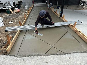 土間目地仕上げ