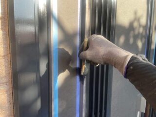 玄関ドア塗装