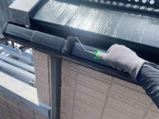 既存雨樋塗装