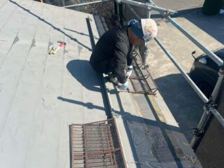 屋根（スノーストップ撤去）