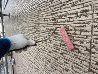 クリヤー塗装外壁