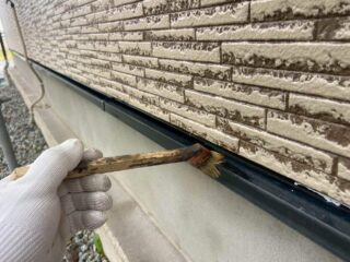 目荒らし～下塗り水切り