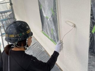 上塗り（1回目）