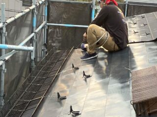 既存スノーストップ撤去