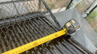 既存スノーストップ撤去