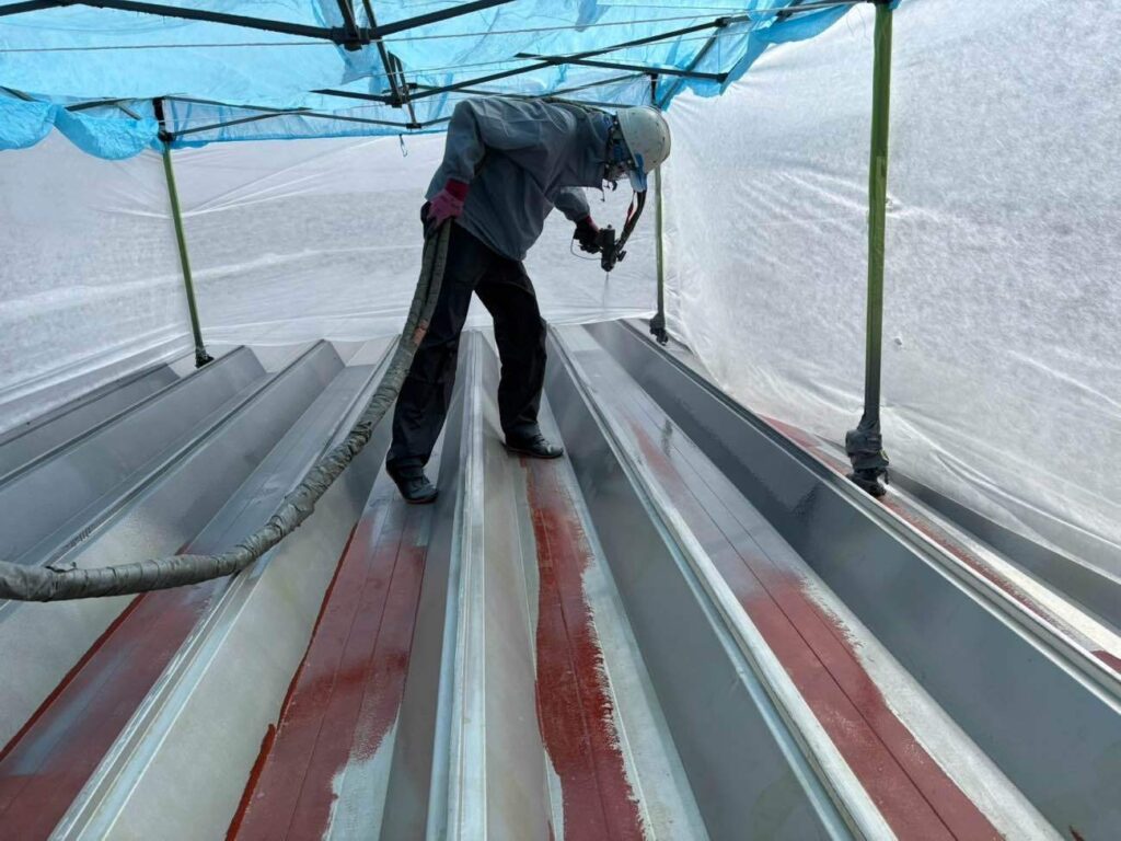 工場屋根防水