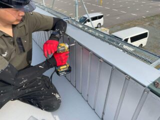 立上り板金復旧