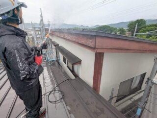 屋根洗浄