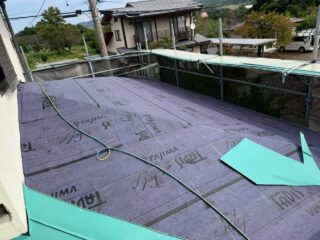 トタン屋根取付