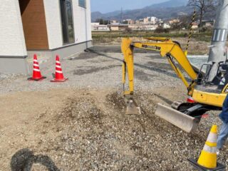 床掘り