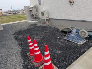 型枠段差埋め戻し
