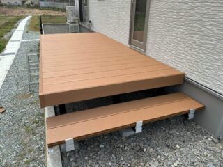 樹脂デッキ組み