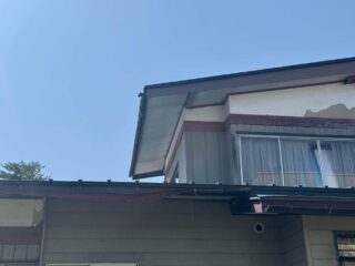 施工前｜雨樋の変形
