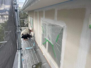 外壁下塗り