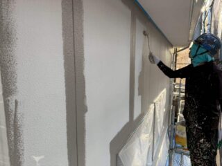 外壁上塗り