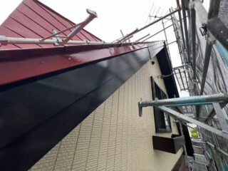 破風塗装完了